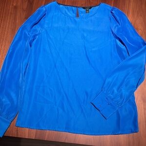 J. Crew Long-sleeve Polyester Blouse - Medium